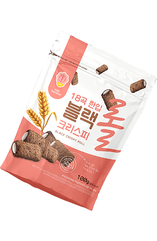 블랙 한입 크리스피롤